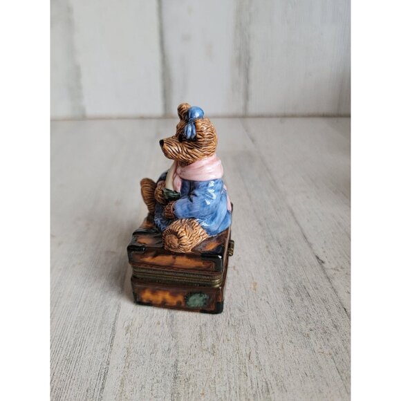 Boyds bears bearwear vintage trinket box‎ momma bear babe figure - Picture 3 of 7